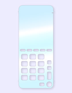 VTech A1210-5 Room Phone Plastic Cover