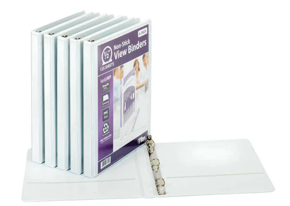 TOPS Non-stick 1/2" View Binder