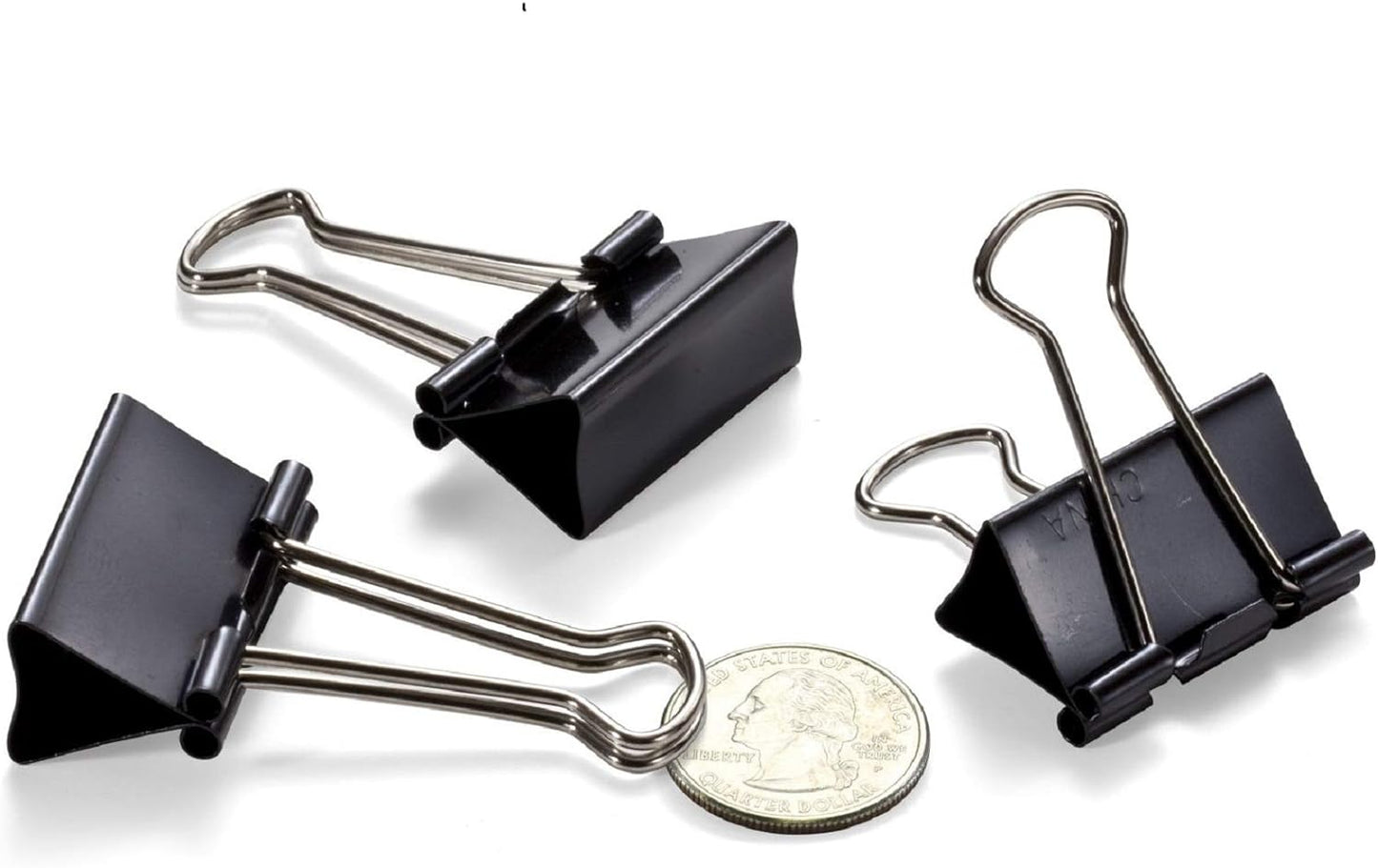 Officemate Medium Binder Clips - 12 Count