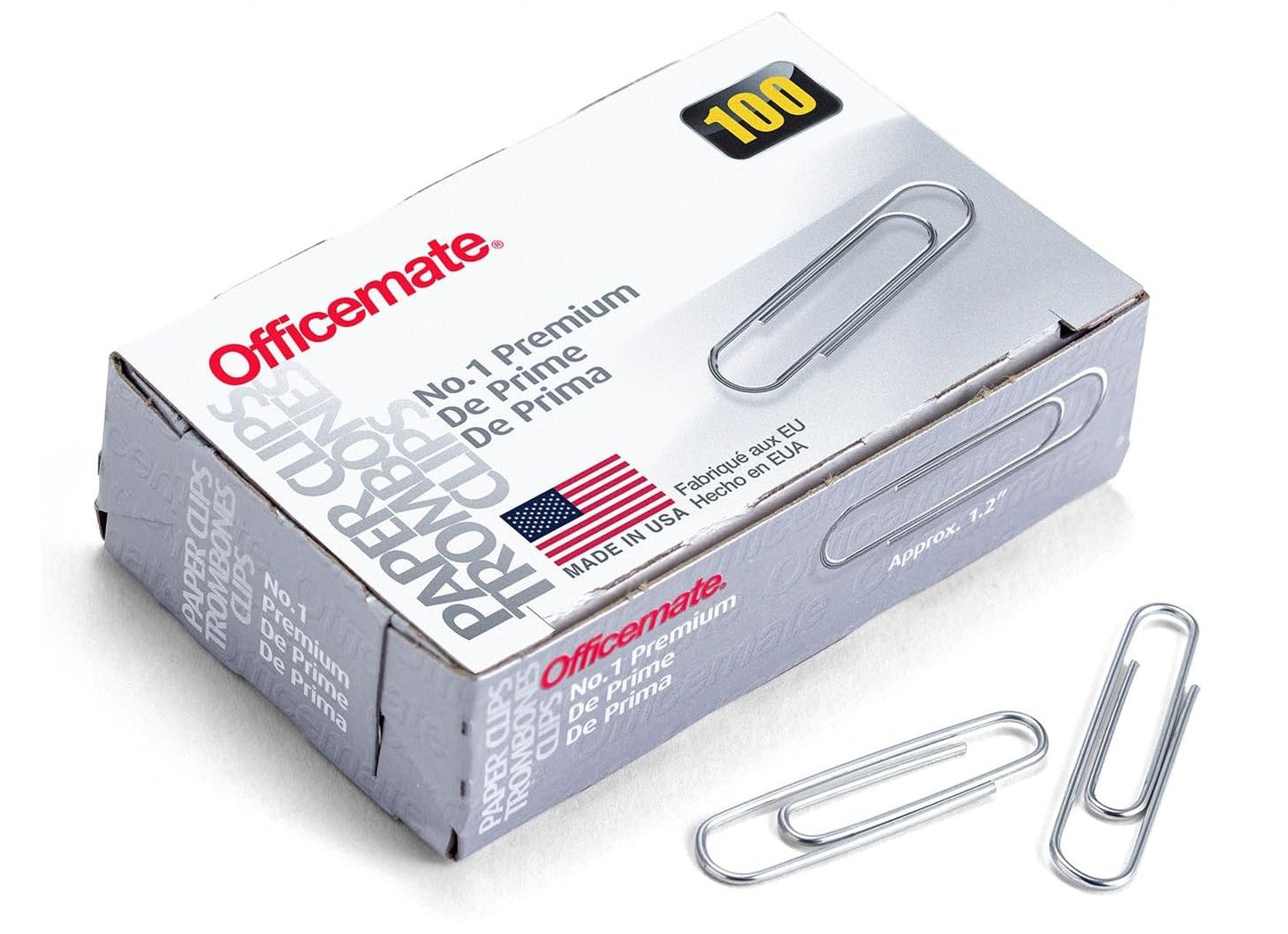 Officemate Premium #1 Paper Clips