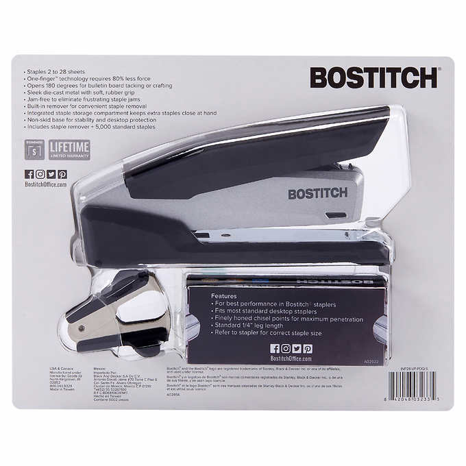 Bostitch Premium Desktop Stapler Value Pack
