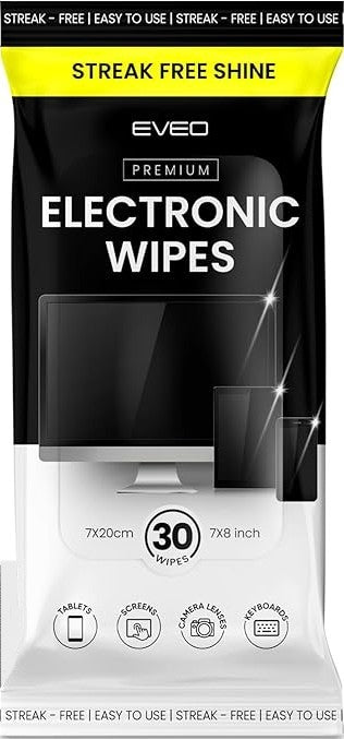 Electronic Wipes 30 Count